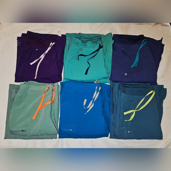 Figs Other - Figs Scrub Sets In Limited Edition Colors Tops Are Size XXL & Pants Are Medium P